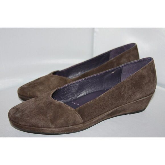 Vaneli Neddy Fango Women's 11M suede wedges - Display Model (new) - Picture 2 of 6